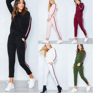 Empower Your Every Move: Comfy Women's 2-Piece Tracksuit - Style That Moves With You