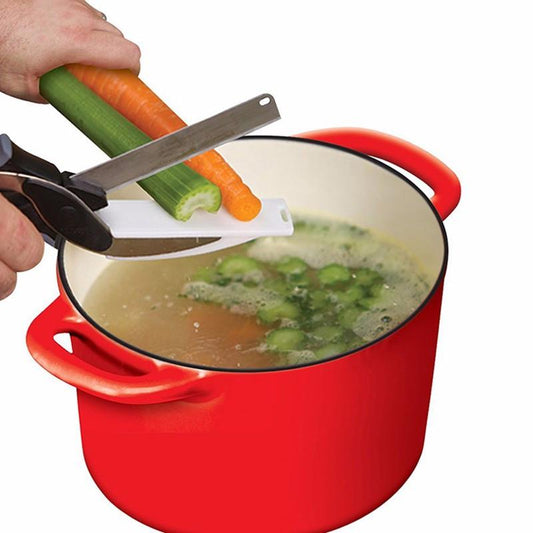 2 in 1 Kitchen Knife & Cutting Board