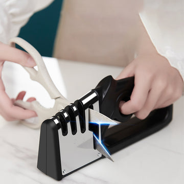 Revive Your Knives! Get the Four-In-One Knife Sharpener for Razor-Sharp Blades