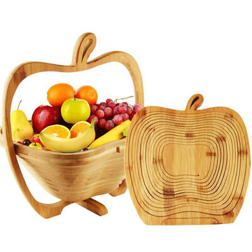 Creative Folding Fruit Basket: Elegant and Practical Storage Solution