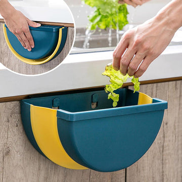 Upgrade uw keuken met onze ruimtebesparende opvouwbare afvalbak
