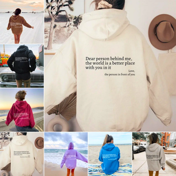 The Warm & Cozy Positivity Hoodie – Spread Kindness Everywhere