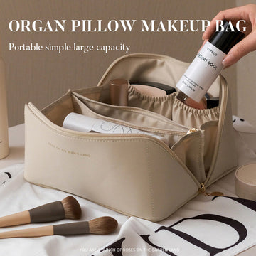 Discover Spacious Elegance: Your New Go-To Large Capacity Travel Makeup Bag