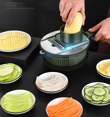 Slice & Dice Like a Pro: The Ultimate Multifunctional Vegetable Mandoline Slicer