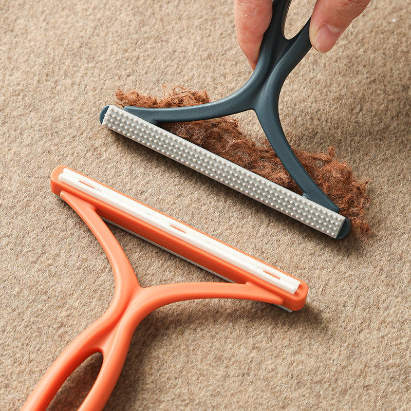 Effortless Cleaning with Our Silicone Lint & Pet Hair Scraper Brush - Say Goodbye to Unwanted Fuzz!