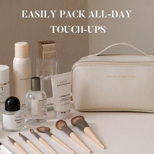 Discover Spacious Elegance: Your New Go-To Large Capacity Travel Makeup Bag