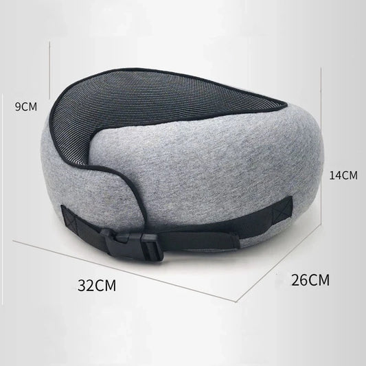 Travel in First-Class Comfort: The Ultimate Memory Foam Neck Pillow for Restful Journeys
