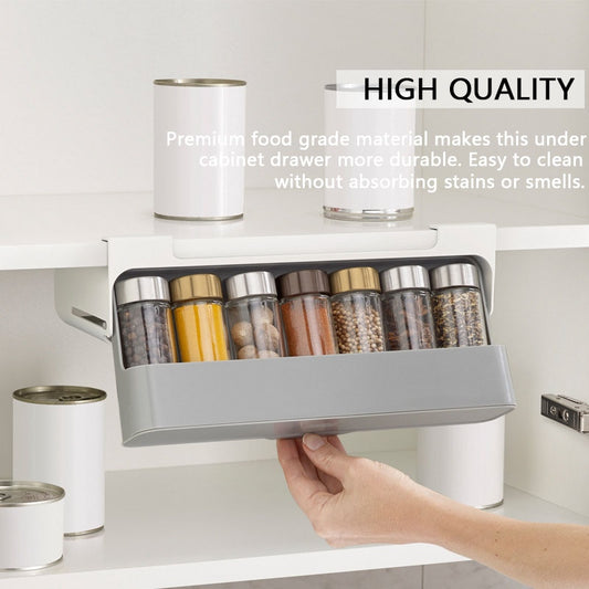 Maximize Your Kitchen's Potential with the Sleek, Space-Saving Spice Organizer