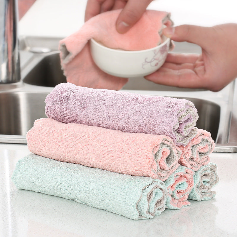 Highly Absorbent Kitchen Rags for Effortless Cleaning