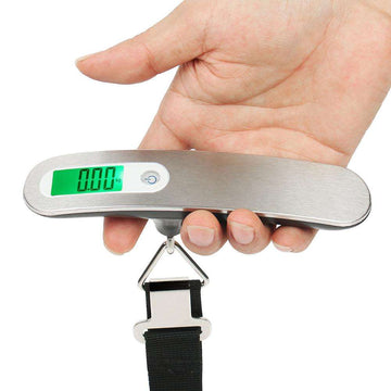 Travel with Ease: Stainless Steel Electronic Hand Luggage Scale