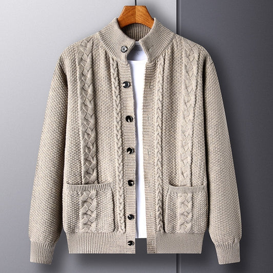 Classic Knit Button-Up Cardigan – Warmth and Style for Any Occasion