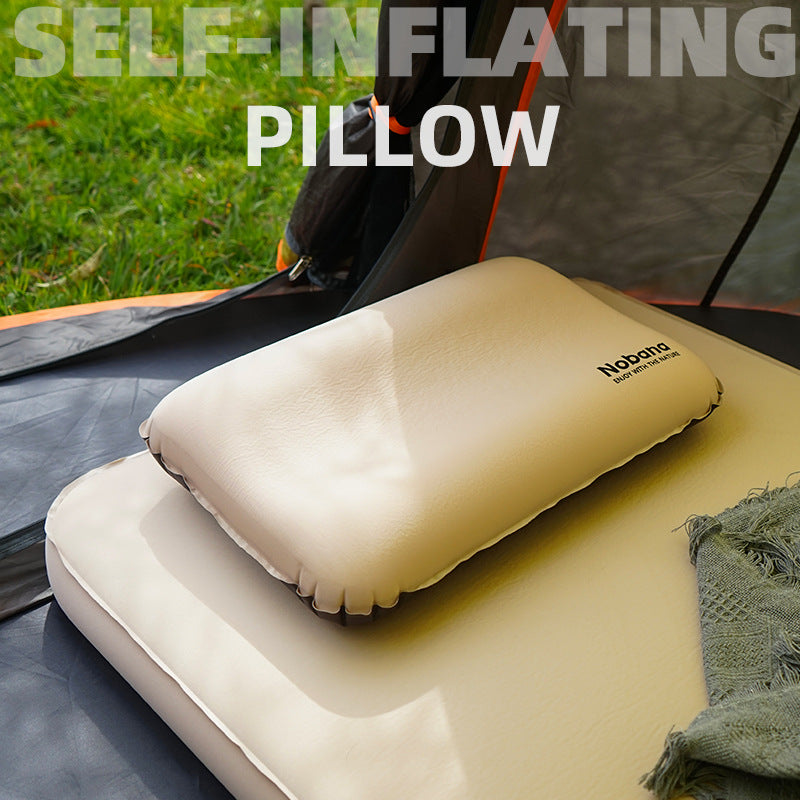 Rest Assured Anywhere: The Ultimate Outdoor & Travel Automatic Inflatable Pillow
