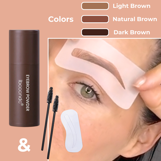 Eyebrow Stamp Powder Kit: Achieve Perfect Brows in Seconds