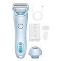 2 in 1 Electric Hair Remover for Women Epilator Bikini Trimmer Face Shavers Hair Razors for Underarms Legs Ladies Body Trimmer