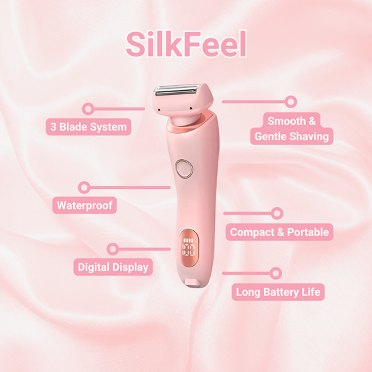 SilkFeel™ 2 In 1 Glide Shaver: Smooth & Effortless Beauty