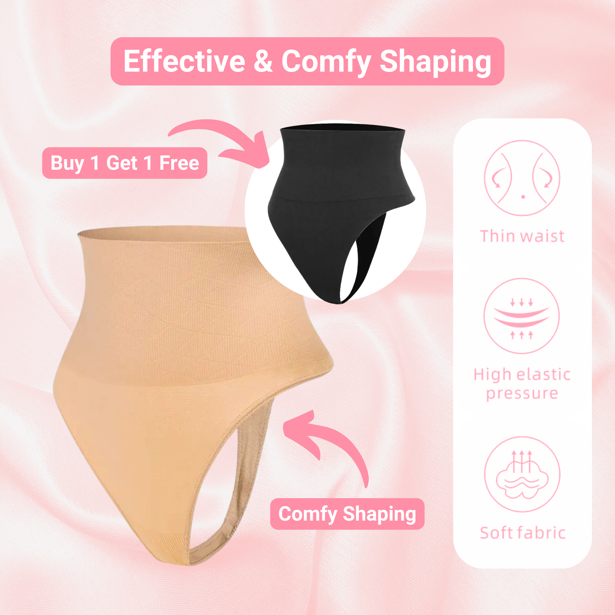 PerfectFit Thong - Sleek, Invisible Tummy Control for Everyday Comfort